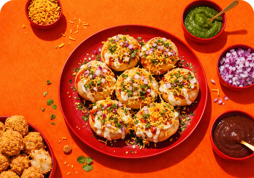 CHATPATI CHAAT WITH BIKANERI BHUJIA