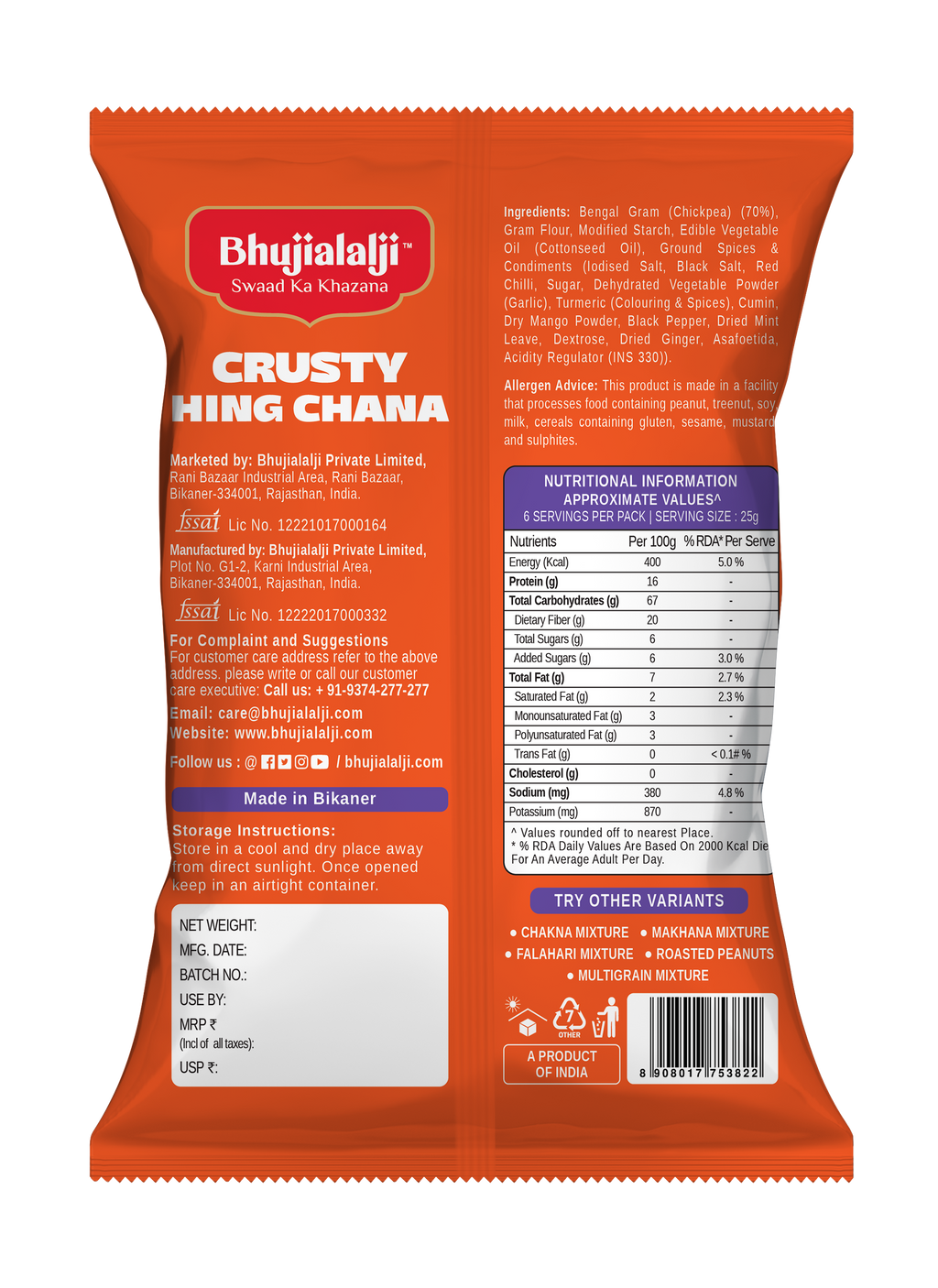 CRUSTY CHANA