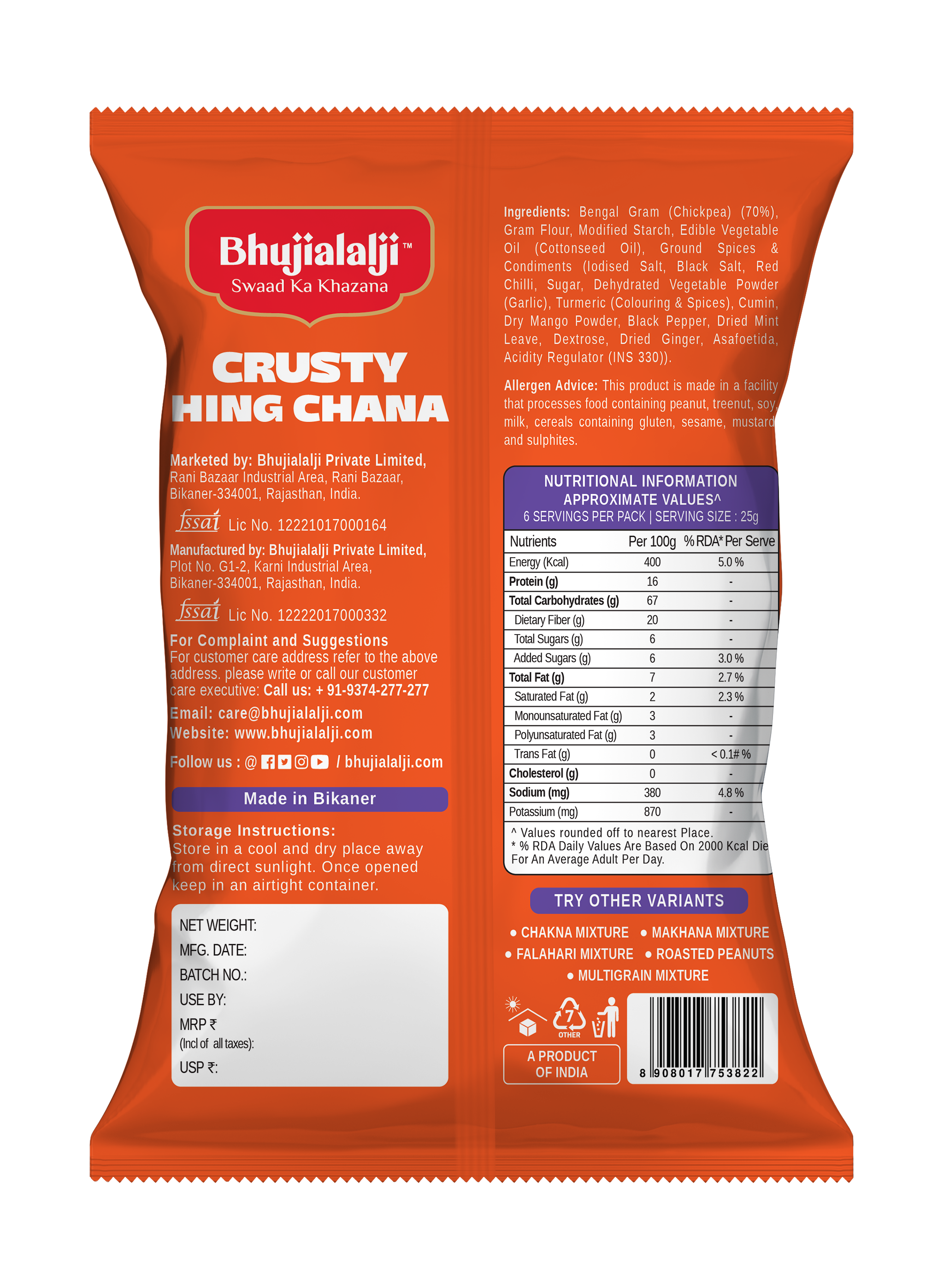 CRUSTY CHANA
