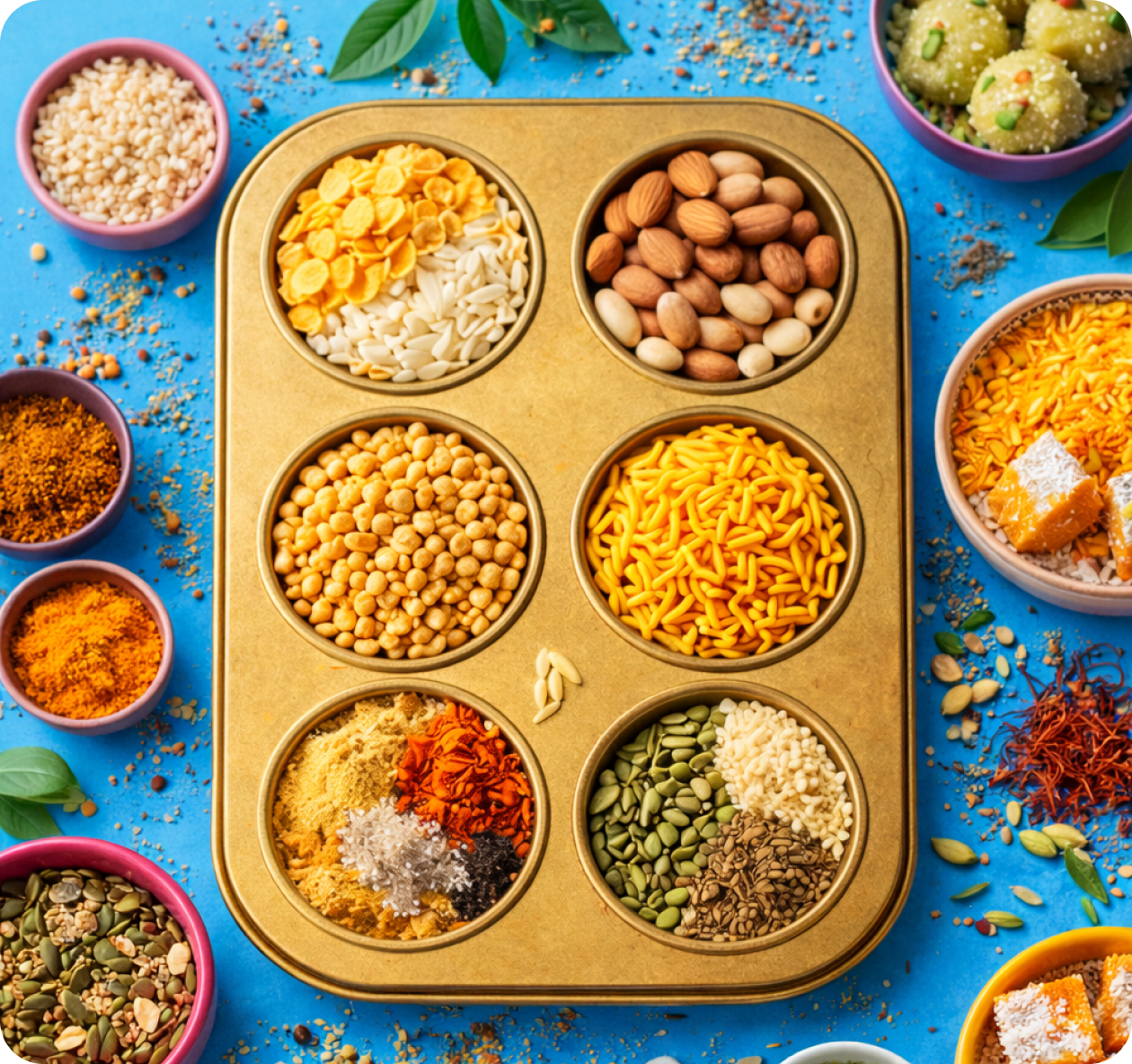 Bhujialalji snack bowls