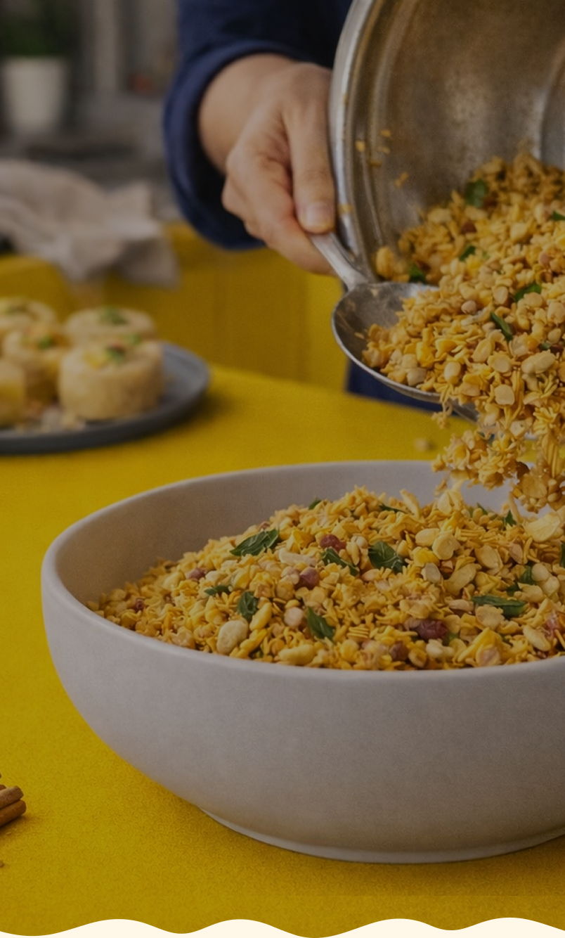 Bhujialalji snack bowls